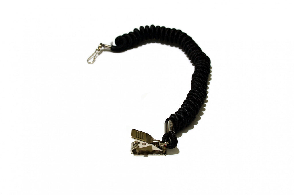 Lanyard Coiled Bungee with Alligator Style Clasp