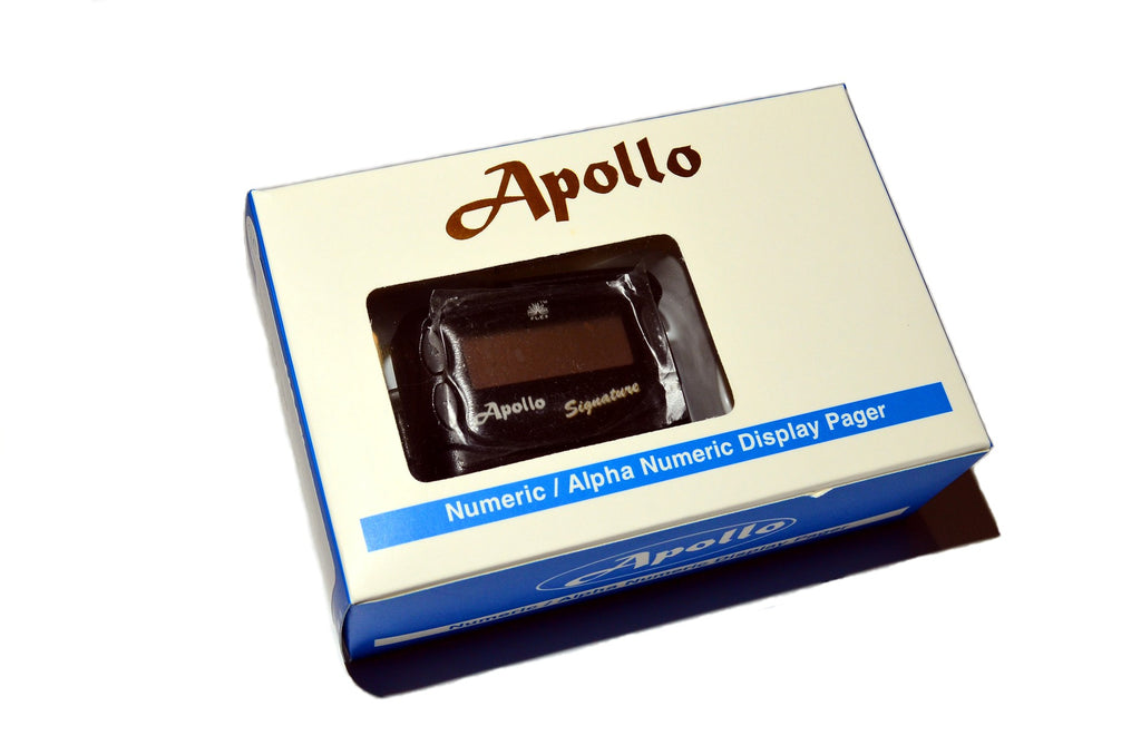 Apollo 308 Signature 1-Way Numeric Pager New in Box
