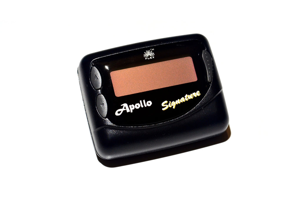 Apollo 308 Signature 1-way Numeric Pager shown without incuded belt holster