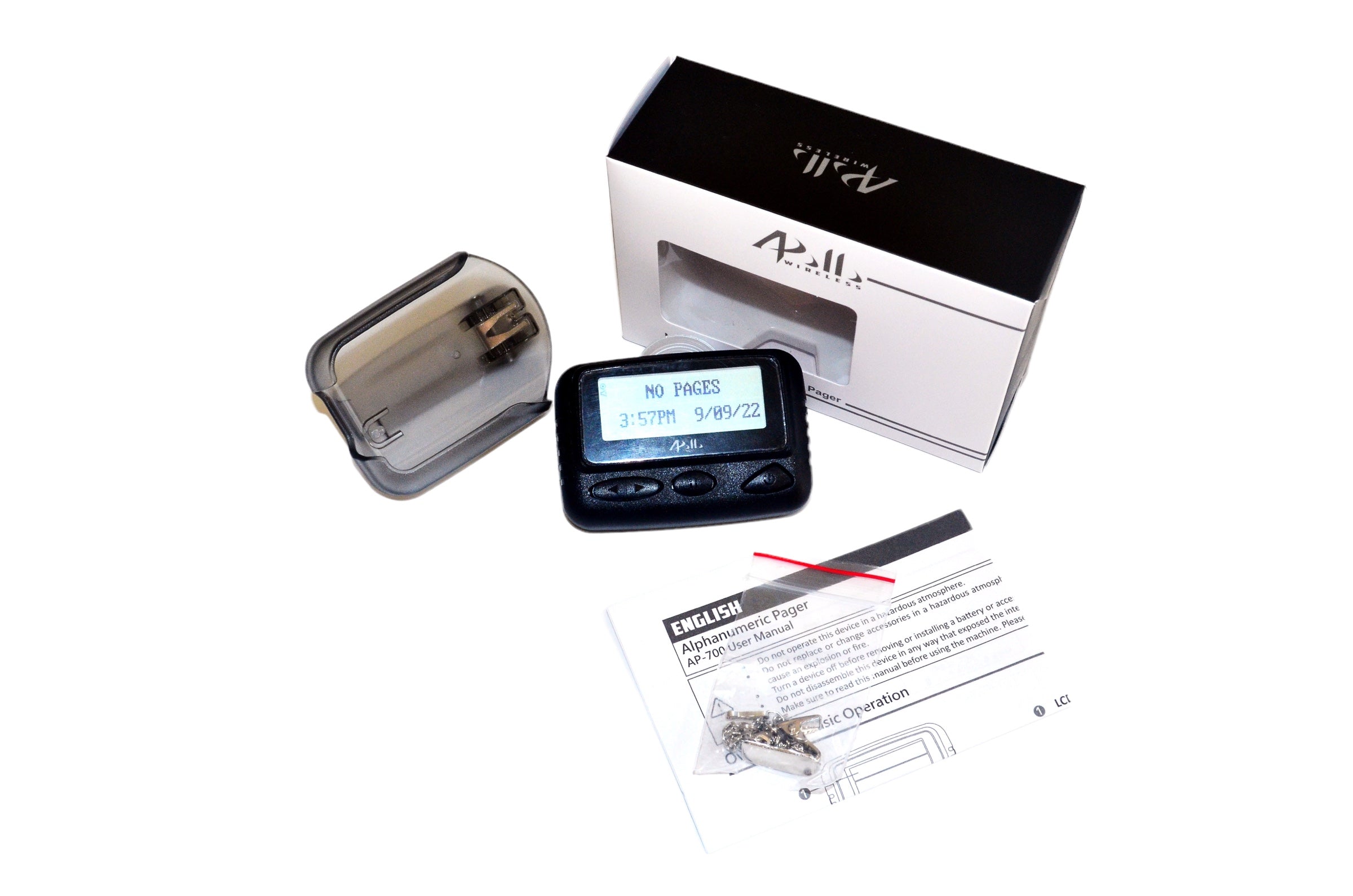 Apollo Gold+ AP700 Alphanumeric Pager 10Pack (Latest Version